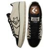 Joshua Vides X Converse Cons Pro Leather Canvas Leather Low-top Skate Shoes Unisex Off-white and Black