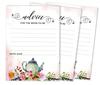 Inkdotpot Tea PartyA Advice And Wishes Set Of 50 Bridal Shower Advice Game