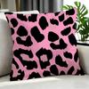 Art lleopard print Cushion Cover Cushion Cover Set Pcs x x x Pillowcase Decorative Sofa Home Decor