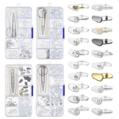 Силиконовый инструмент для ремонта Инструменты для ухода за глазами Очки Носоупоры Аксессуары для очков Силиконовые носоупоры