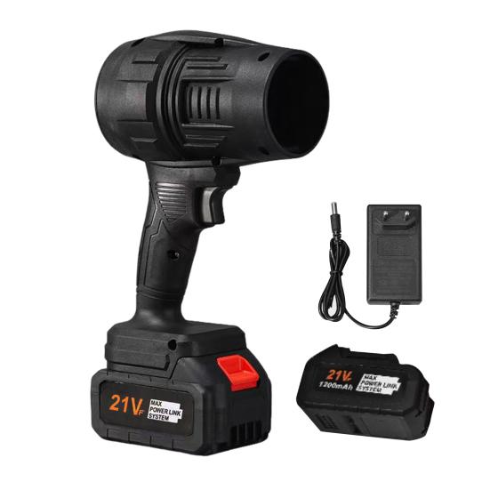 Cordless Lithium Turbo Blower Handheld Brushless Electric Blower 48V High-Power Industrial Fan for Car Drying Dust Removal And Outdoor Cleaning