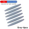 4/6Pcs Car Bumper Anti-collision Strips Door Body Scratch Automotive Protective Tape Strips Door Guard Lip Stickers Accessorie