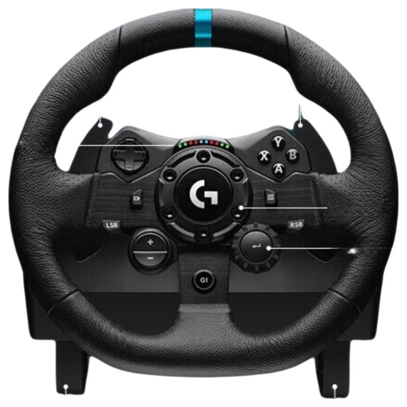 Logitech Игровой руль и педали G923 для ПК