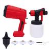 Electric Spray Gun 800ML 200W Cordless Paint Sprayer with 4 Nozzles for B4 Battery House Furniture
