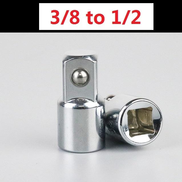 Набор переходников для торцевых головок Адаптер-втулка 1/2 Большой 3/8 Средний 1/4 Малый Сменный адаптер Насадка для трещоточной рукоятки