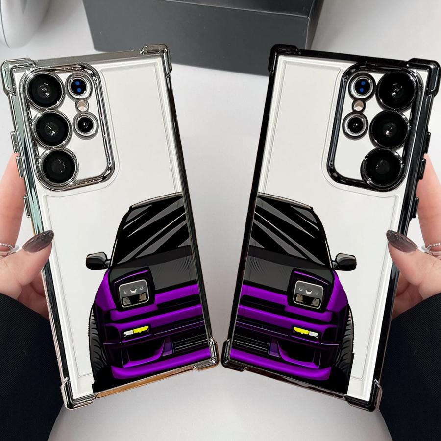 Чехол JDM Sports Cars для Samsung Galaxy S22 Ultra S20 FE S21FE s23ultra s24fe Note 20 Ultra S25 Plus S23 S25 Ultra S24 Мягкий