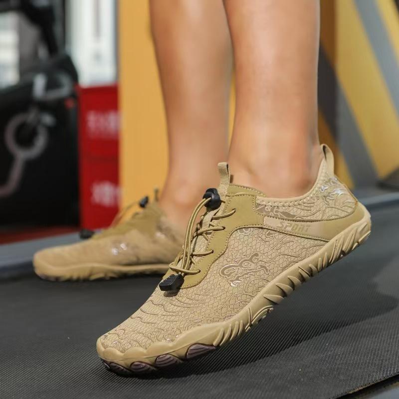 Outdoor large size diving swimming creek shoes beach wading women yoga five-finger shoes men skipping rope hiking