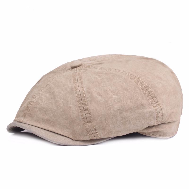 Ретро-кепка газетчика, шляпа художника, мужская восьмиугольная кепка, берет