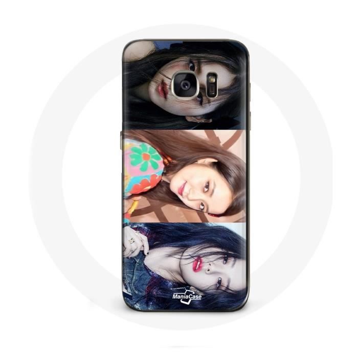 Coque pour Samsung Galaxy S6 Blackpink Jisoo Teaser How you like That Lovesick girls et Ice Cream