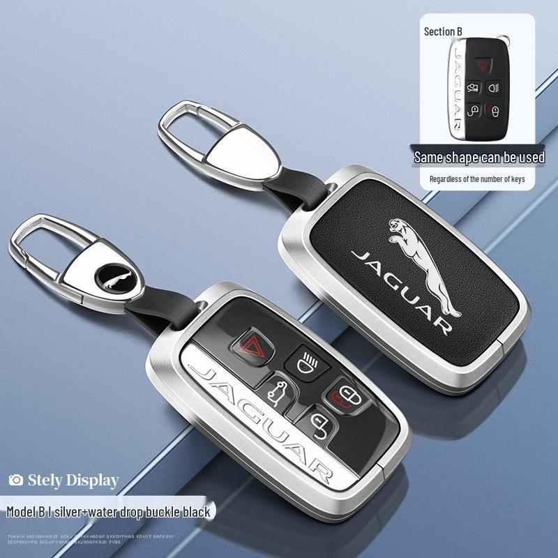 Jaguar XEL, Range Rover Velar, Discovery Sport, and Defender Premium Metal Key Case