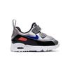 Nike Air Max Tiny 90 Слипоны Амортизация Низкие Кроссовки для Бега Детские Кроссовки Металлик-Серебристый 881924-017