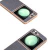 For Samsung Galaxy Z Flip7 FE 5G/Z Flip6 5G Case Electroplating Phone Cover Glitter Surface Design PU+TPU Protective Case