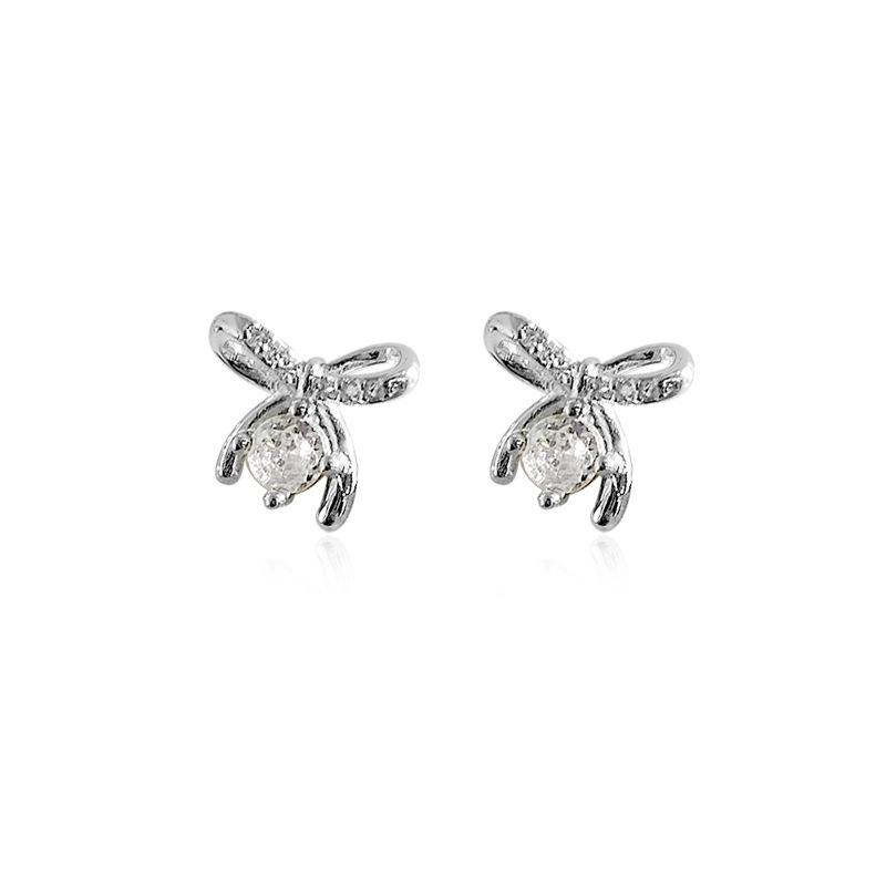 Серьги-бантики Sweet Bow, легкие, роскошные, высокого класса, новые, изысканные, пригородные серьги для женщин