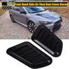 Front Hood Side Air Flow Vent Intake Scoop Hole Cover Trim Sticker Universal For Mitsubishi Lancer EVO 2008-2017 Car Accessories