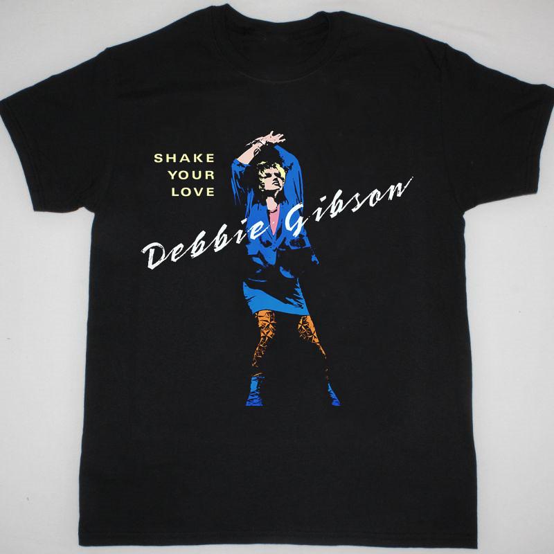 Debbie Gibson - Shake Your Love Short Sleeve Cotton Black All Size Shirt AG838 Unisex T-Shirt