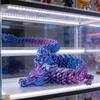 12 шт. 3D-печатное украшение в виде китайского дракона, случайный цвет, идеально подходит для приборной панели автомобиля, украшения для вечеринки, праздничного домашнего декора