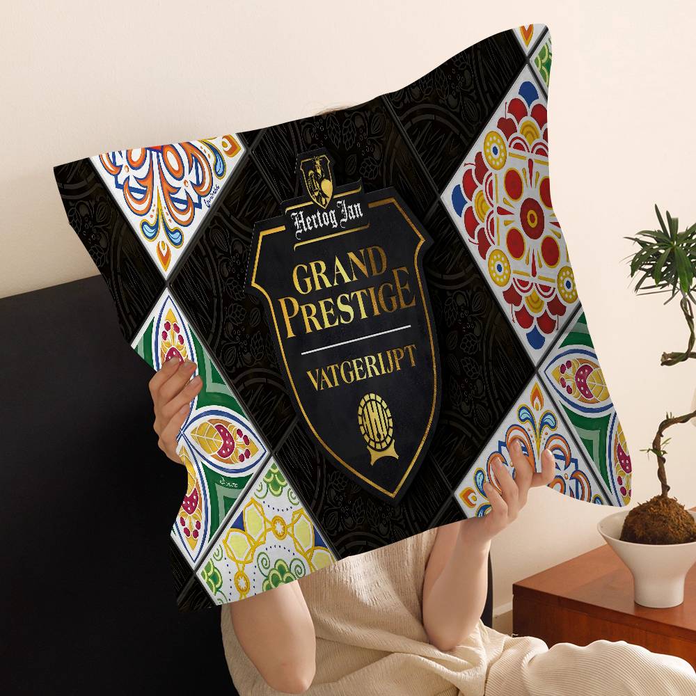 H-Hertog J-Jan Personalized Pillow Cover Kids Bedroom Wild Party Decor Pillowcase kid Birthday shower Gift