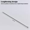 1Pair Stainless Steel Woven Faucet Connector Basin Plumbing Hoses  Bathroom