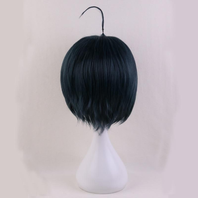 Аниме Данганронпа V3: Killing Harmony Saihara Shuichi короткий парик косплей костюм Dangan Ronpa термостойкие волосы мужские парики