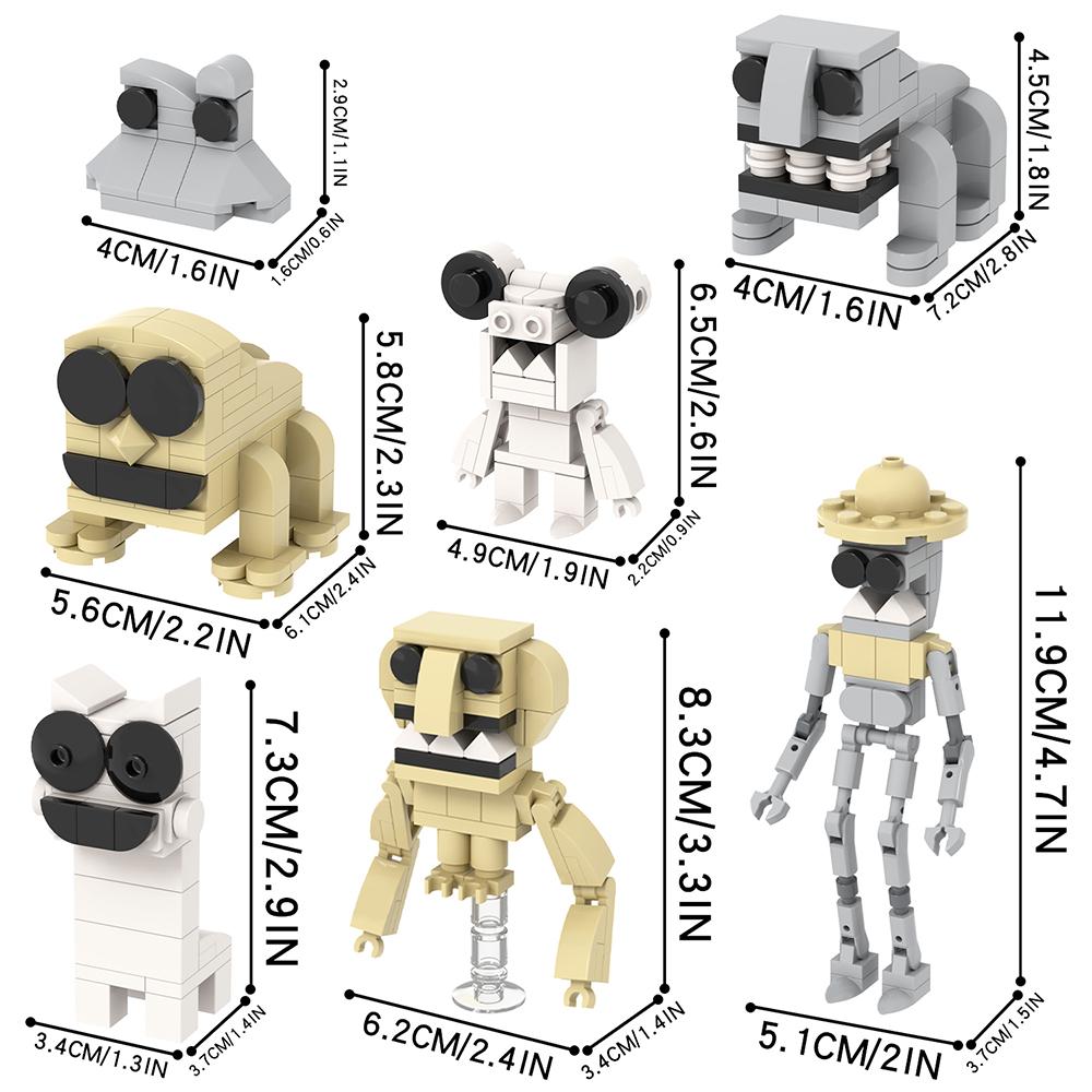 MOOXI Серия Различные Игры Персонаж Модель из Кубиков MOC Набор для Сборки DIY Диорама Детские Игрушки Наборы Строительных Блоков Для Взрослых Собираемые Подарки
