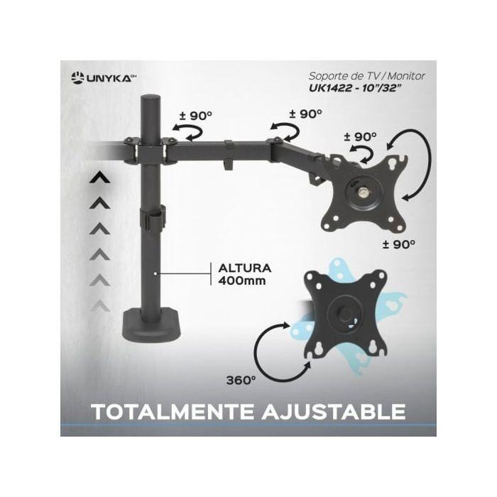 Support de Moniteur - UNYKACH - UK1422 - 10-32 pouces - VESA 100x100 - Max 20kg