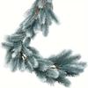 Рождественские гирлянды Гирлянда из норфолкской сосны Искусственная гирлянда 6 футов Зелень