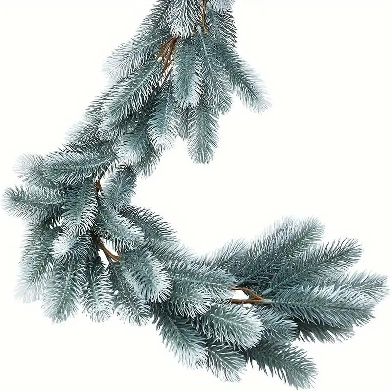 Рождественские гирлянды Гирлянда из норфолкской сосны Искусственная гирлянда 6 футов Зелень