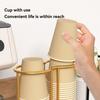 Cup Organizier Disposable Cup Picker Plastic Cup Holder Desktop Cup Storage Rack