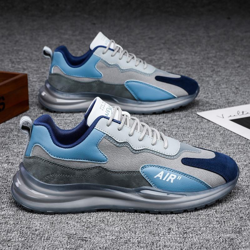 Мужская обувь Color Block, повседневная дизайнерская мужская обувь для бега на открытом воздухе, на платформе, спортивная мода, роскошь, теннис, кожаные кроссовки, мокасины