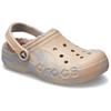 Crocs Модные унисекс туфли с круглым носом и отверстиями чай