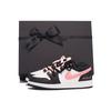 Air Jordan 1 Нескользящее Покрытие Низкие Винтажные Баскетбольные Кроссовки Женские Черно-Розовые DX4374-008(Команда-SBOX)
