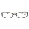 Fashion Reading Glasses Women Diamond Resin Reading Eyeglasses Ladies High-end Rhinestone Glasses Eyewear Readers Diopter +100 150 350