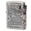 Зажигалка ZIPPO Harley-Davidson Япония лимитированная серия бочонок с трехсторонней непрерывной обработкой серебристая HDP-28