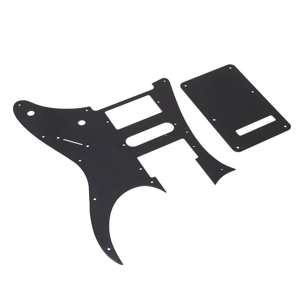 Черный цвет Humbucker Пикгард ПВХ Гитарная царапина Пластина Для Электрогитары