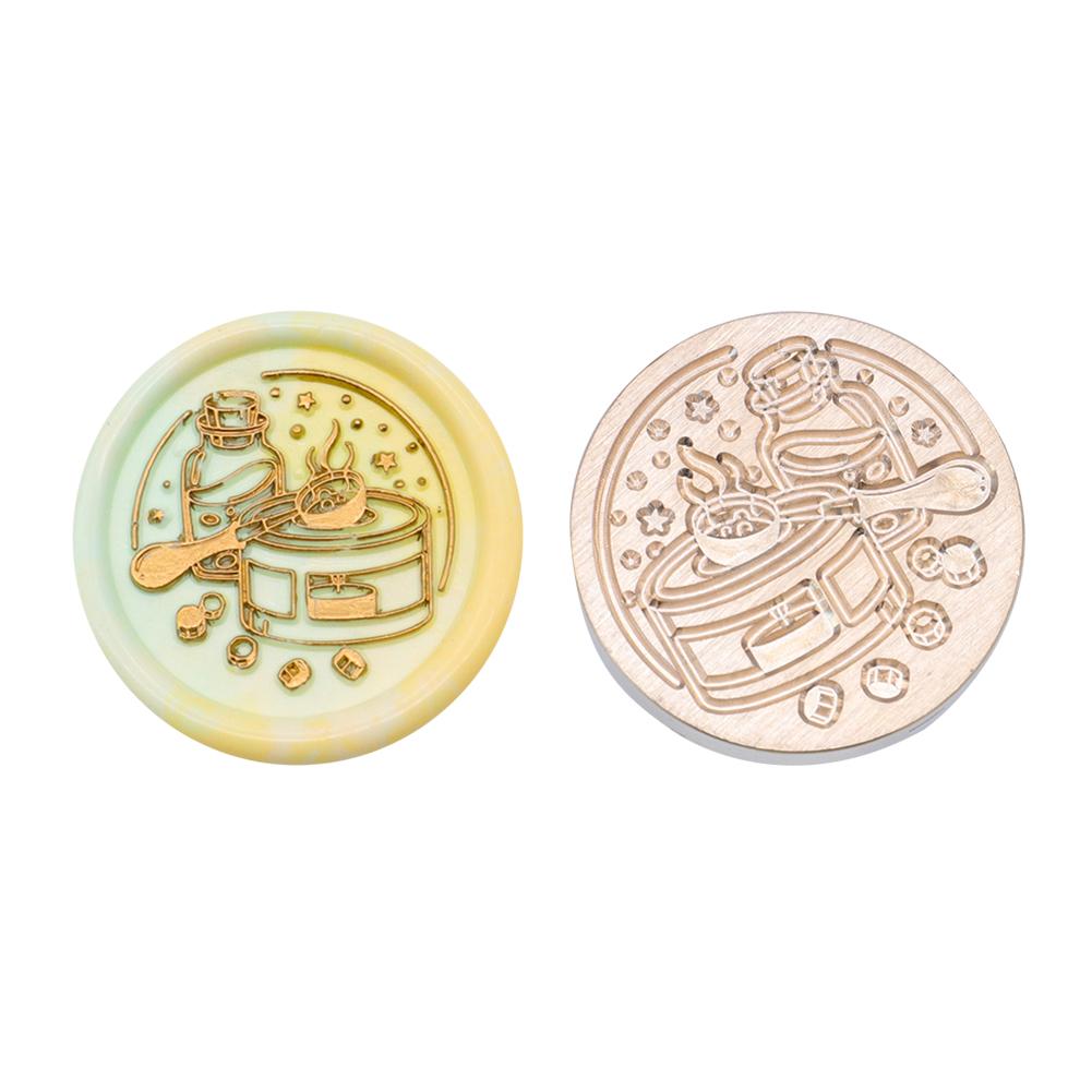 Огненная краска Печать ретро восковая печать тисненая головка штампа почтовая печать DIY свадебный конверт украшение для скрапбукинга восковая печать медная головка