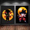 Popular Anime Poster Dragon Ball Goku Wall Art Children's Bedroom Decoration Modern Home Cuadros Gift Picture