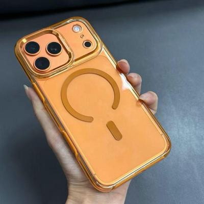 Магнитный защитный чехол серии Crystal для iPhone 17 - Полное покрытие, Защита от падений