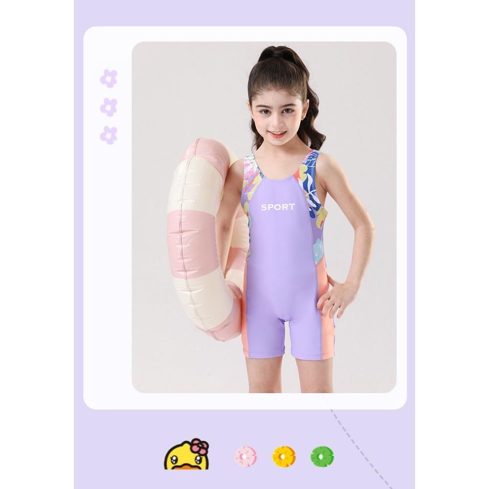 6-12 лет Детские купальные костюмы для девочек Профессиональные плоские цельные быстросохнущие тренировочные купальники для девочек