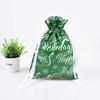 Christmas Gift Bag Pouches Extra Large New Year Gift Candy Bags Laser Printing For Christmas Package Decoration PE Xmas Bag
