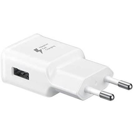 Chargeur Secteur Rapide 15W, Port USB Type A (sans câble)