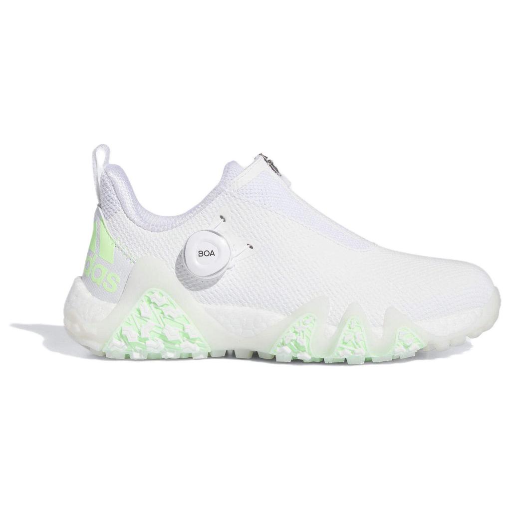Adidas CodeChaos 22 Boa Амортизирующие Нескользящие Низкие Гольф Кроссовки Женские Белые Зеленые IE8310