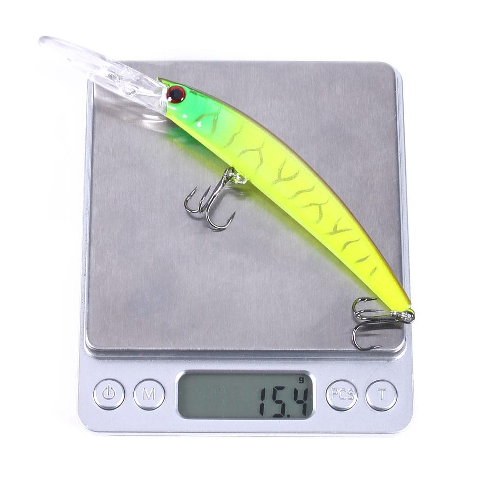 HENGJIA 1pcs 15cm 15g Deep Diving Jerkbait Artificial Hard Bait Fishing Wobblers Minnow Lure