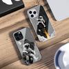 Луна и астронавты для iPhone 16 Pro Max 15 Pro 14 13 12 Mini 11 XS M Ax XR 7 8 Plu SE 2022 Чехол для телефона из закаленного стекла