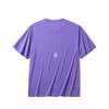Anta Kyrie Irving Series Letter Round Neck Breathable Versatile Short Sleeve T-Shirt Unisex Tops Jasmine-Purple 172431111-3