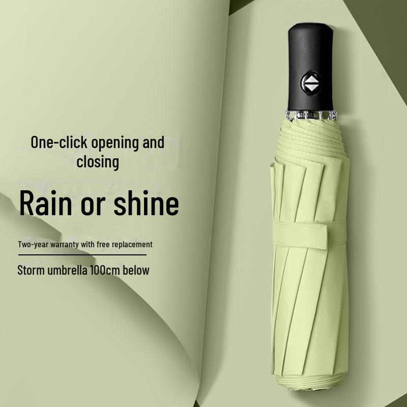 Fully Automatic Large Umbrella - Dual-Use for Sun and Rain, Anti-UV Protection