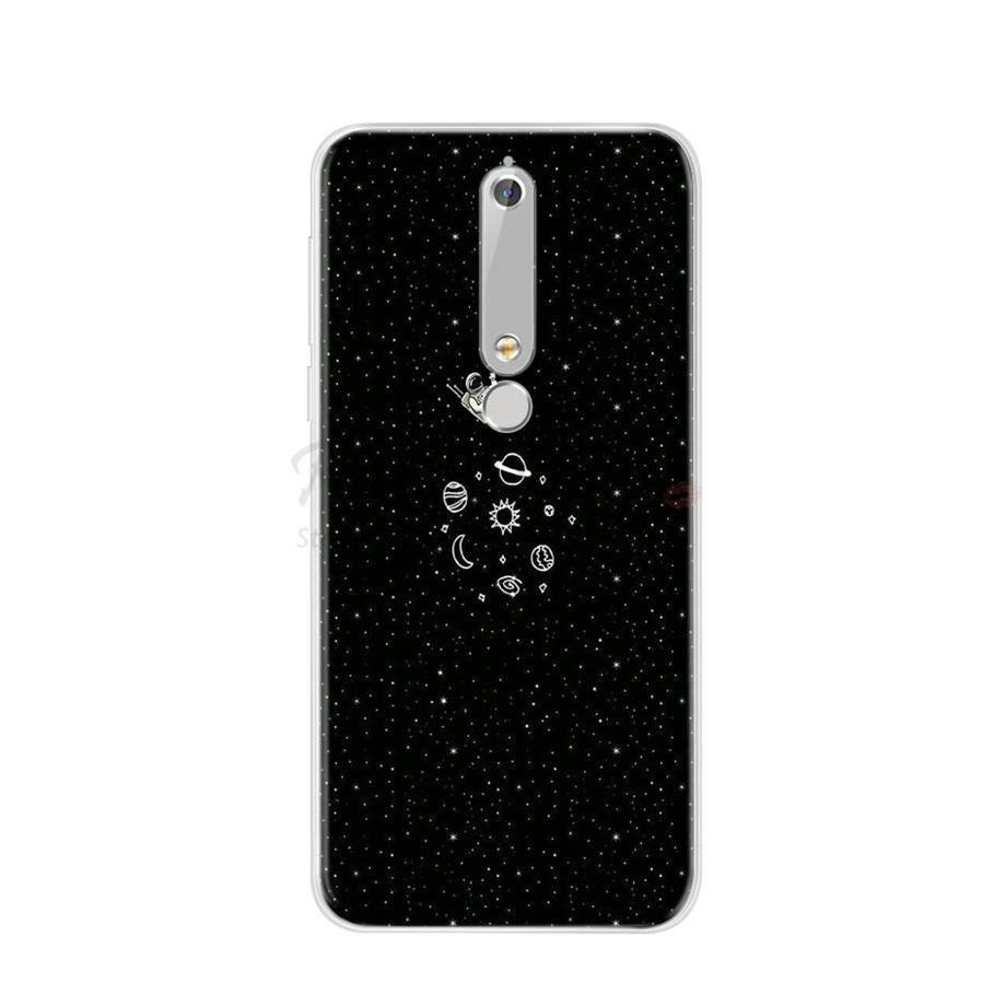 For Nokia 6.1 Nokia6.1 Phone Case Soft TPU Silicone Case For Nokia 6.1 2018 / For Nokia 6 2018 TA-1068 TA-1043 Case Back Cover
