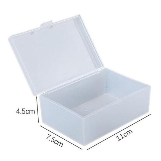 BenF полупрозрачный футляр для хранения фотокарт, пластиковый органайзер для хранения фотокарт, футляр для хранения с верхней загрузкой, фотобокс Domusong, белый, 1 шт.