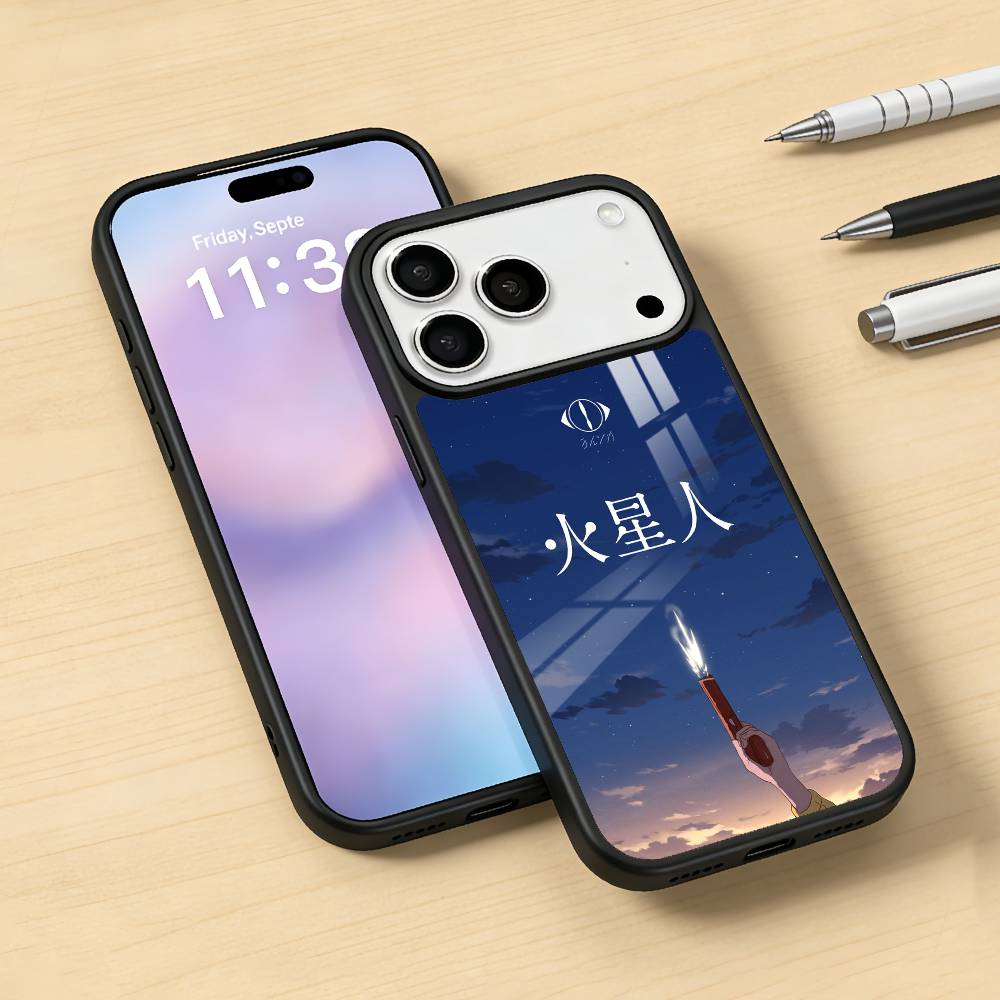 M-MUSIC Yorushika-a S-sart-t Чехол для телефона Магнитный Для iPhone17 16 15 14 13 12 Pro Max Для Magsafe Беспроводная зарядка Чехол