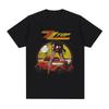 Футболка Zz Top для мужчин и женщин, больших размеров, модная, с круглым вырезом, повседневная, уличная, дышащая, большого размера, с принтом, свободная, унисекс