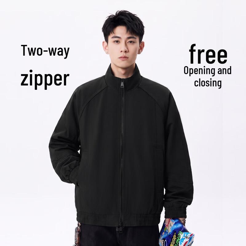 MINISO Men's Windproof Utility Stand-Collar Jacket